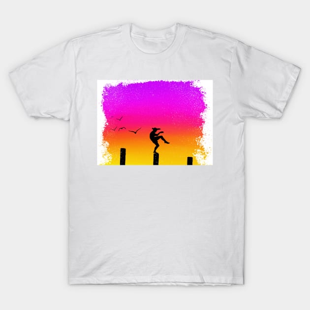 The Crane Kick T-Shirt by GeekLove